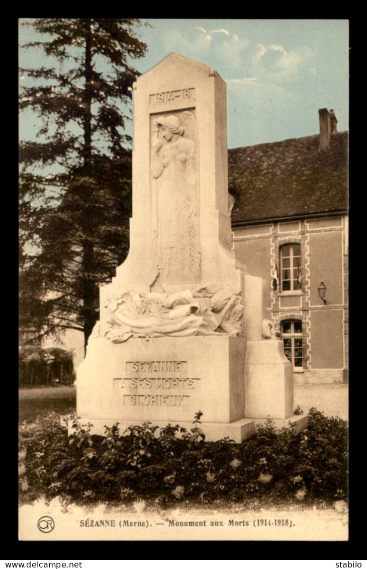 51 - SEZANNE - MONUMENT AUX MORTS - Sezanne