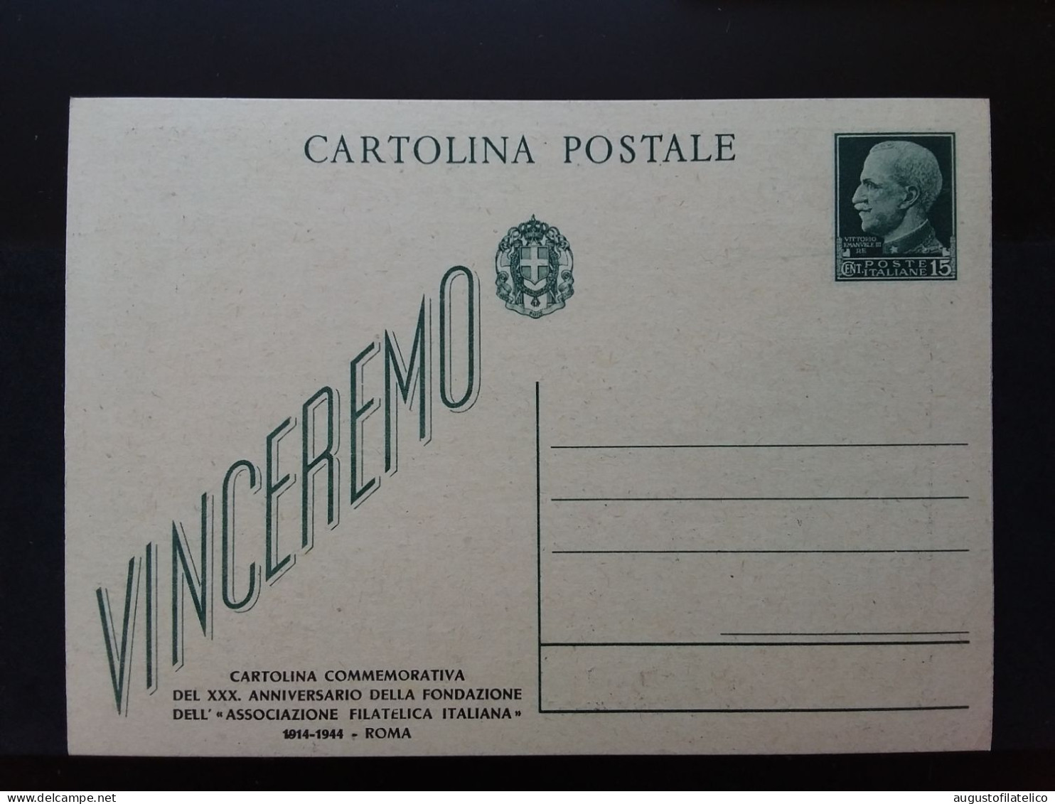 REGNO - Cartolina Postale Commemorativa Privata - Nuova + Spese Postali - Stamped Stationery