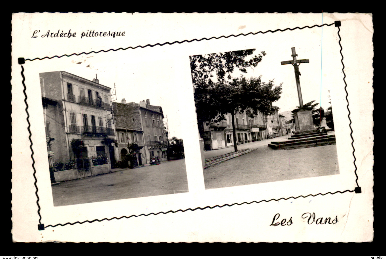 07 - LES VANS - PLACE OLLIER - LA POSTE - Les Vans