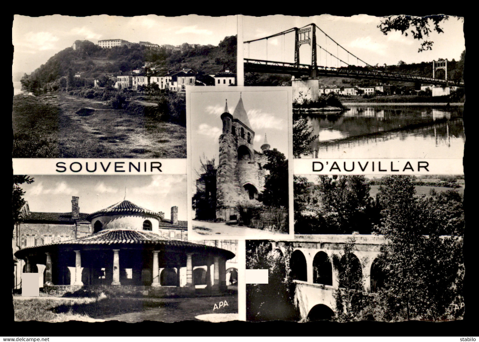 82 - AUVILLAR - SOUVENIR MULTIVUES - Auvillar