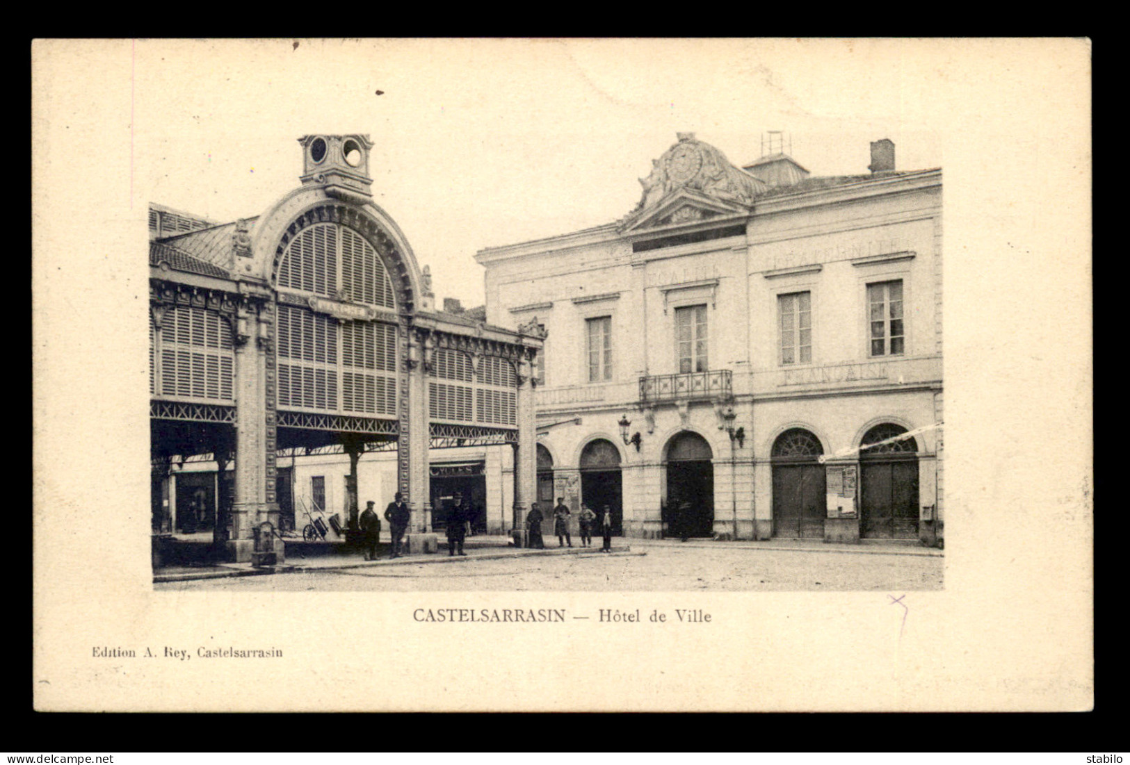 82 - CASTELSARRASIN - HOTEL DE VILLE - Castelsarrasin