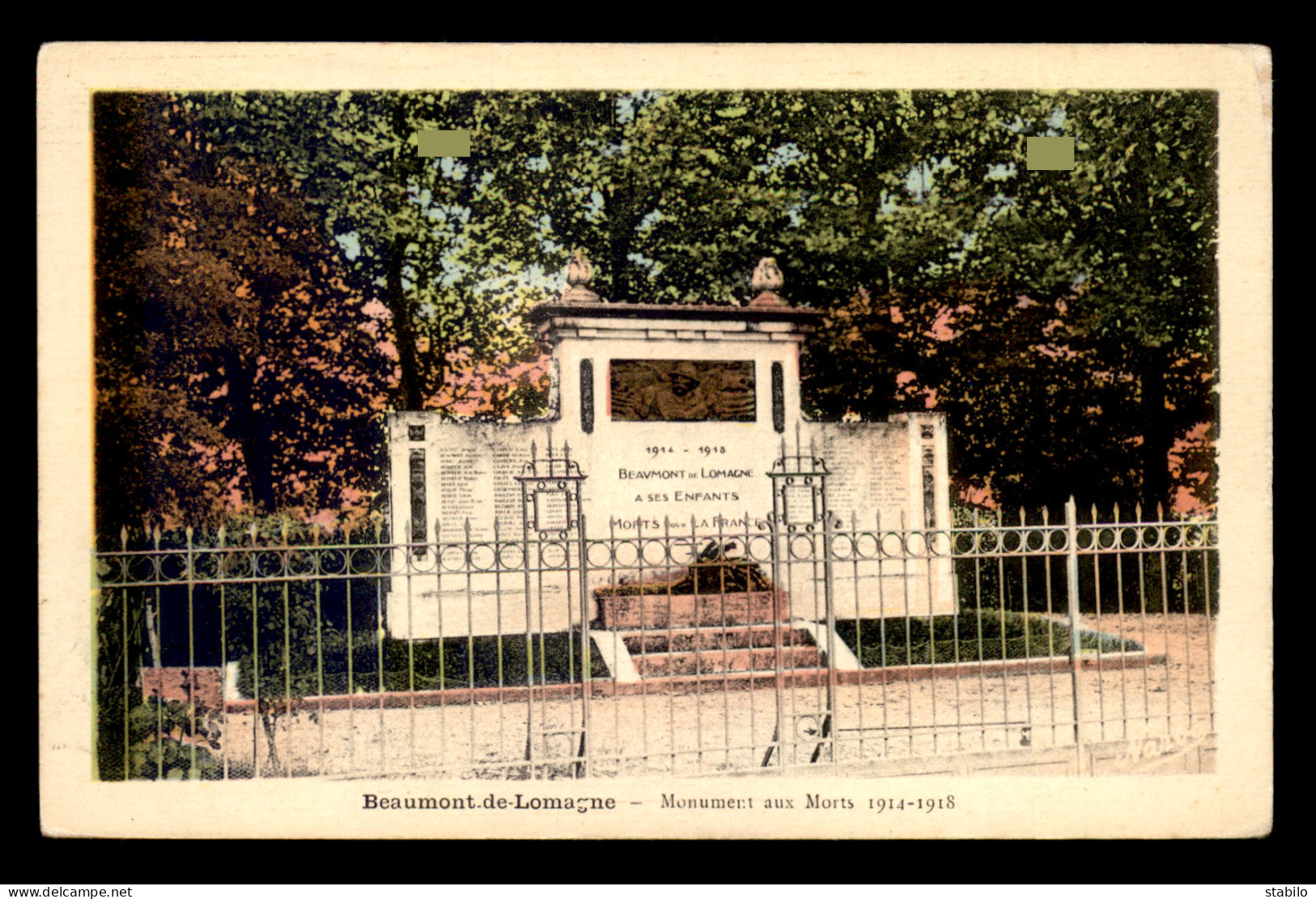 82 - BEAUMONT-DE-LOMAGNE - LE MONUMENT AUX MORTS - Beaumont De Lomagne