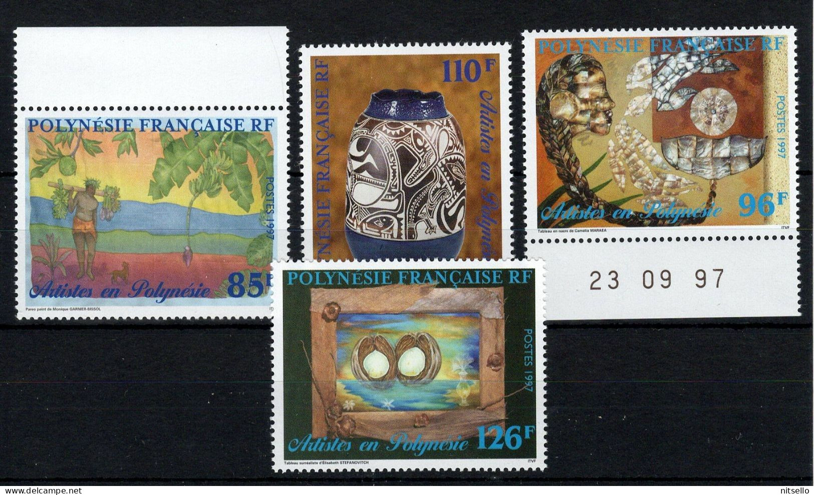 LOTE 2202 E /// (C228)  POLINESIA FRANCESA  - YVERT Nº:549/552 **MNH    ¡¡¡ OFERTA - LIQUIDATION - JE LIQUIDE !!! - Ongebruikt