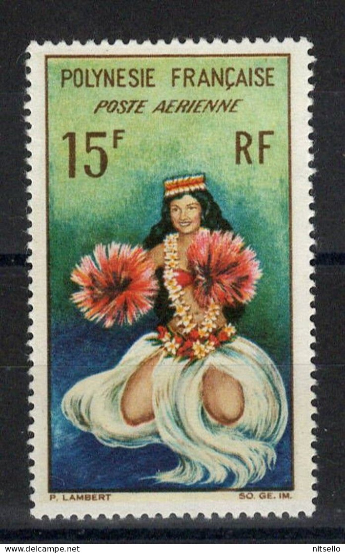 LOTE 2202 E /// (C098)  POLINESIA FRANCESA  - YVERT Nº: PA 7 **MNH    ¡¡¡ OFERTA - LIQUIDATION - JE LIQUIDE !!! - Unused Stamps