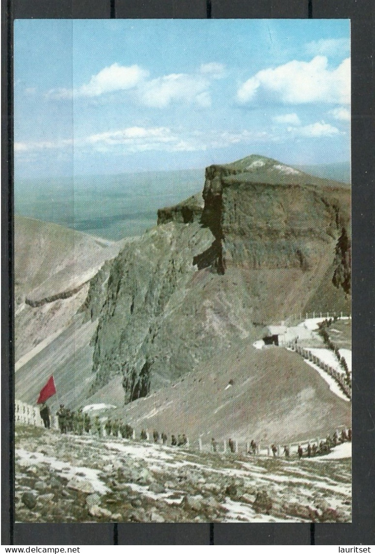 NORTH KOREA To Changgun-bong Peak On Mt. Packdu-san, Unused Mountain Berg - Korea (Nord)