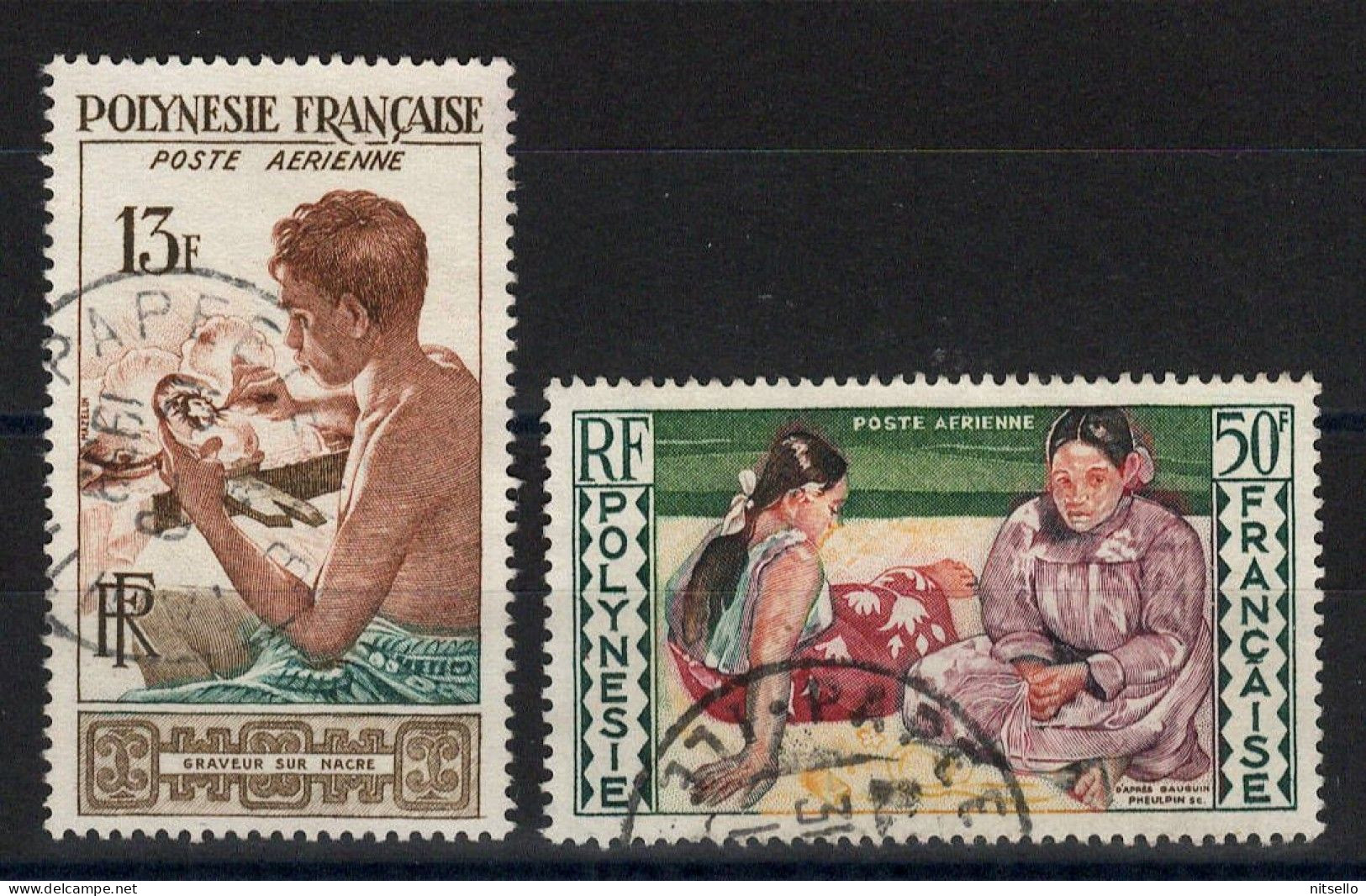 LOTE 2202 E /// (C138)  POLINESIA FRANCESA  - YVERT Nº: PA 1 / 2    ¡¡¡ OFERTA - LIQUIDATION - JE LIQUIDE !!! - Unused Stamps