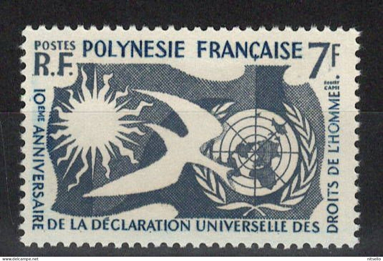 LOTE 2202 E /// (C200)  POLINESIA FRANCESA  - YVERT Nº: 12  **MNH   ¡¡¡ OFERTA - LIQUIDATION - JE LIQUIDE !!! - Nuovi