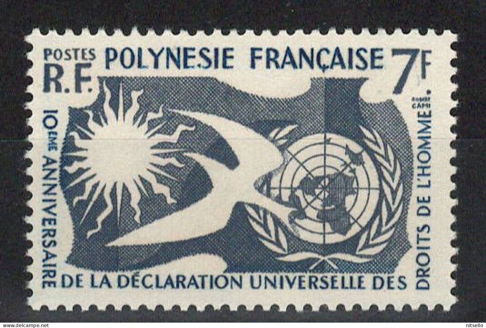 LOTE 2202 E /// (C200)  POLINESIA FRANCESA  - YVERT Nº: 12  **MNH   ¡¡¡ OFERTA - LIQUIDATION - JE LIQUIDE !!! - Unused Stamps