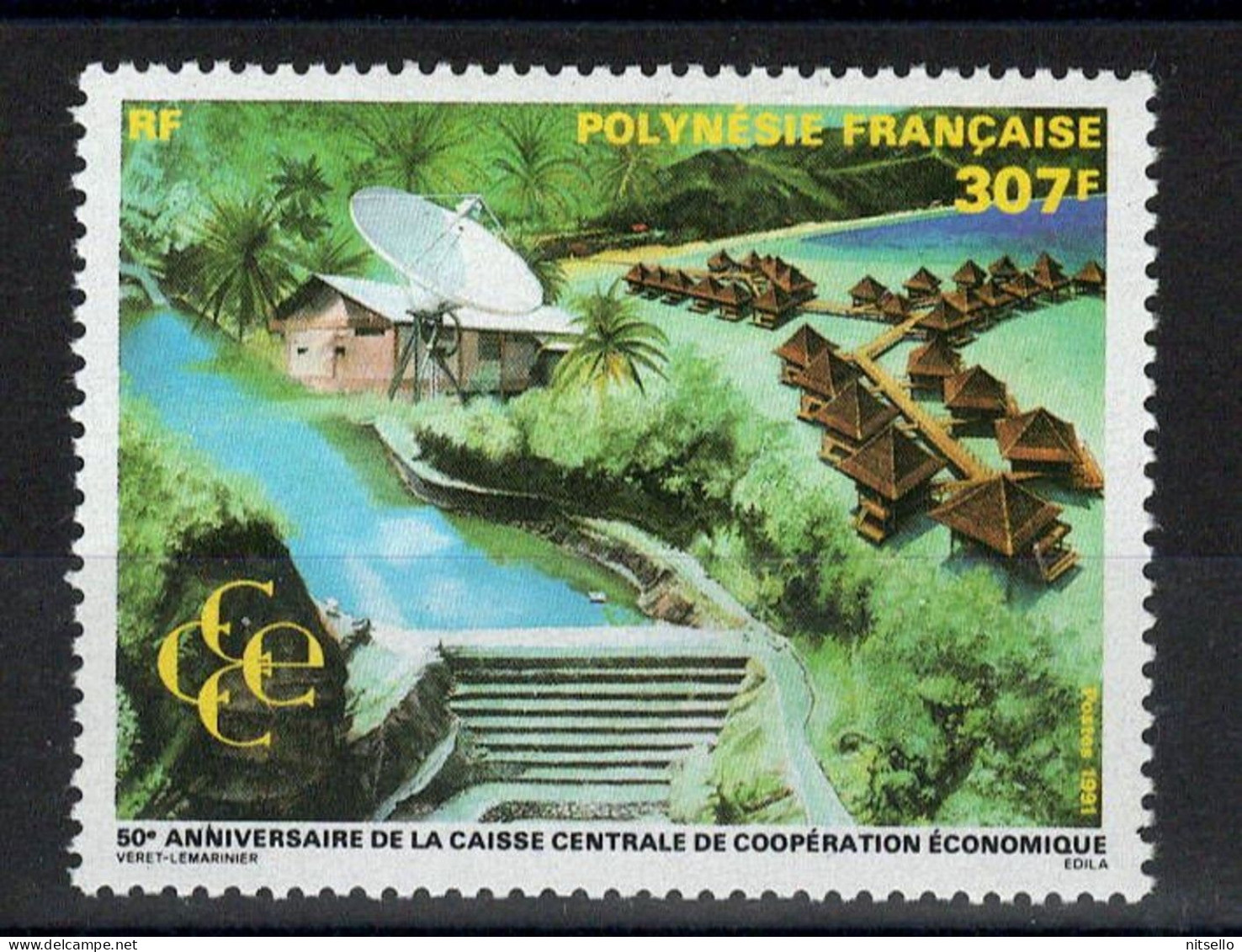 LOTE 2202 E /// (C178)  POLINESIA FRANCESA  - YVERT Nº: 395  **MNH   ¡¡¡ OFERTA - LIQUIDATION - JE LIQUIDE !!! - Nuovi