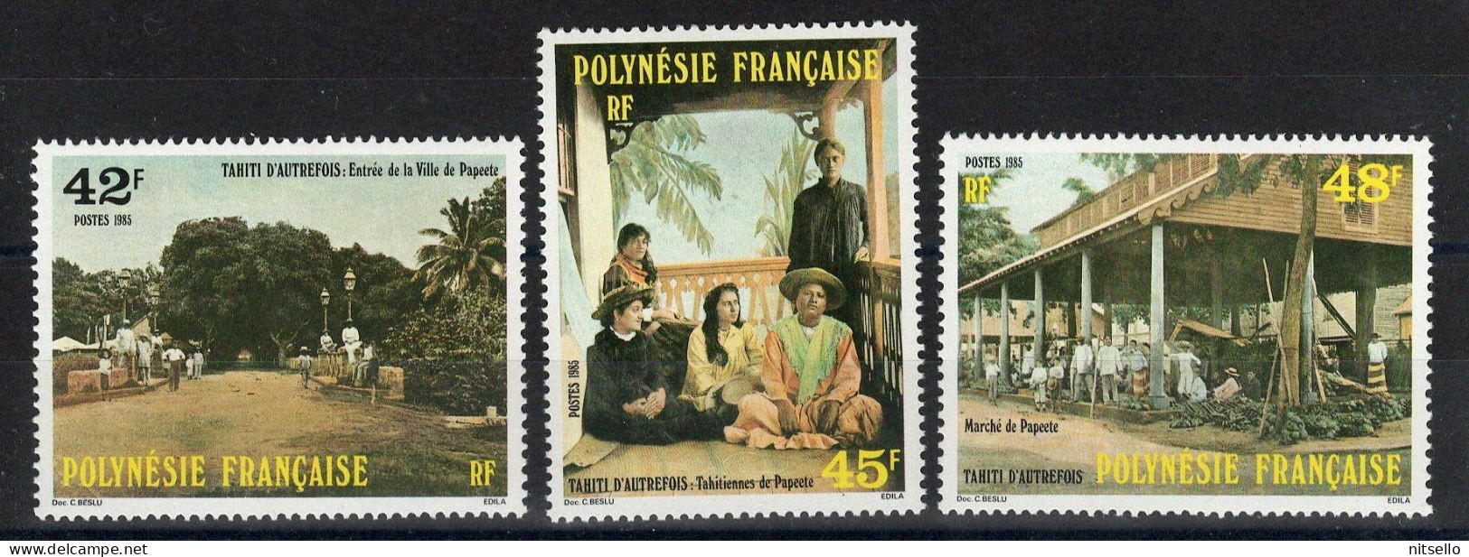 LOTE 2202 E /// (C090)  POLINESIA FRANCESA  - YVERT Nº: 233/235  **MNH   ¡¡¡ OFERTA - LIQUIDATION - JE LIQUIDE !!! - Neufs