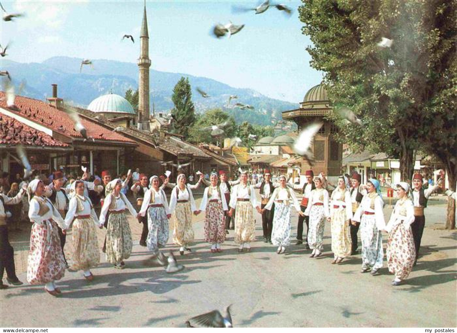 73970688 Sarajevo_Bosnia-Herzegovina Folkloregruppe - Bosnien-Herzegowina
