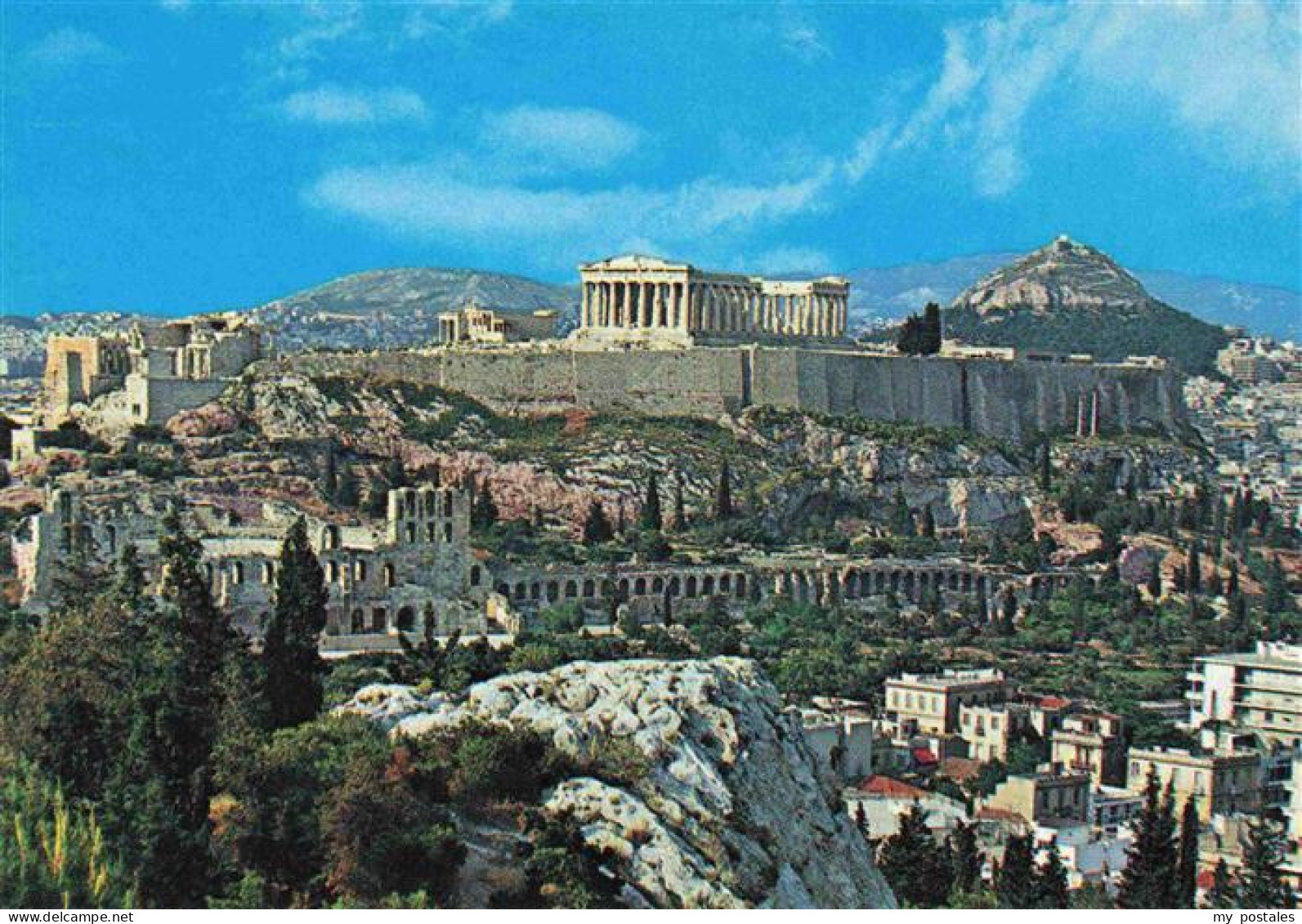 73970620 Athen_Athenes_Greece Panorama Mit Akropolis - Griechenland