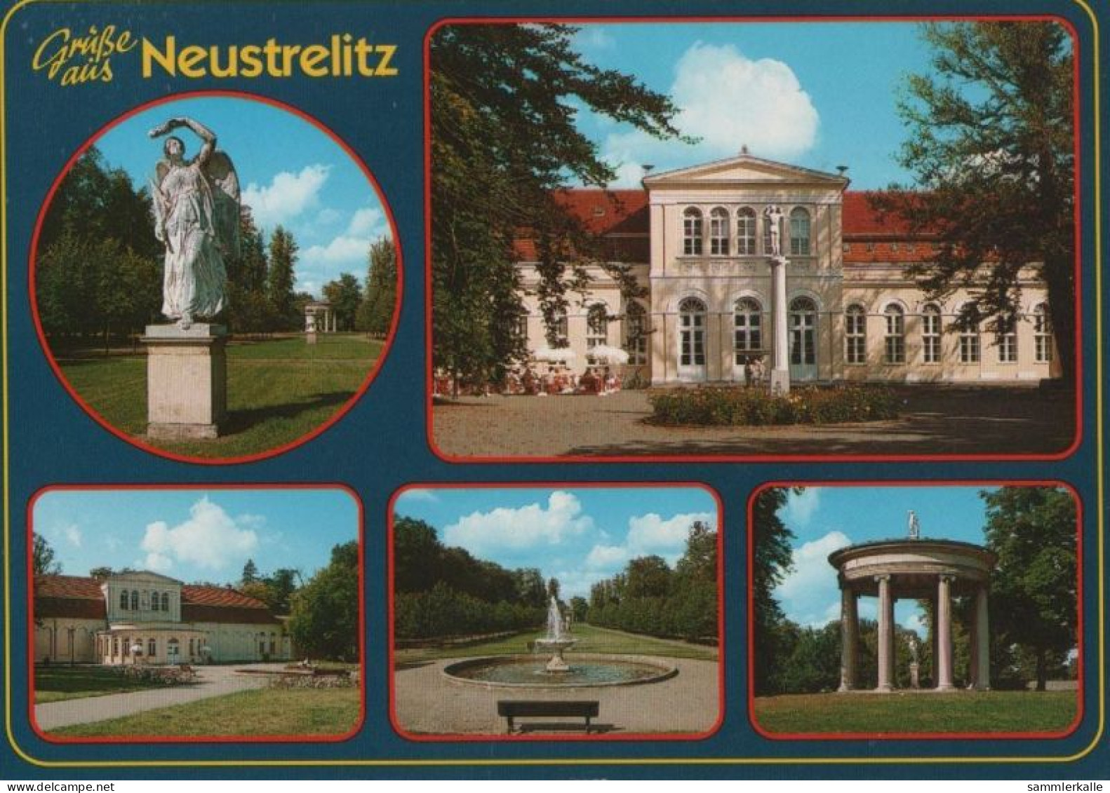 91649 - Neustrelitz - 5 Teilbilder - 1995 - Neustrelitz