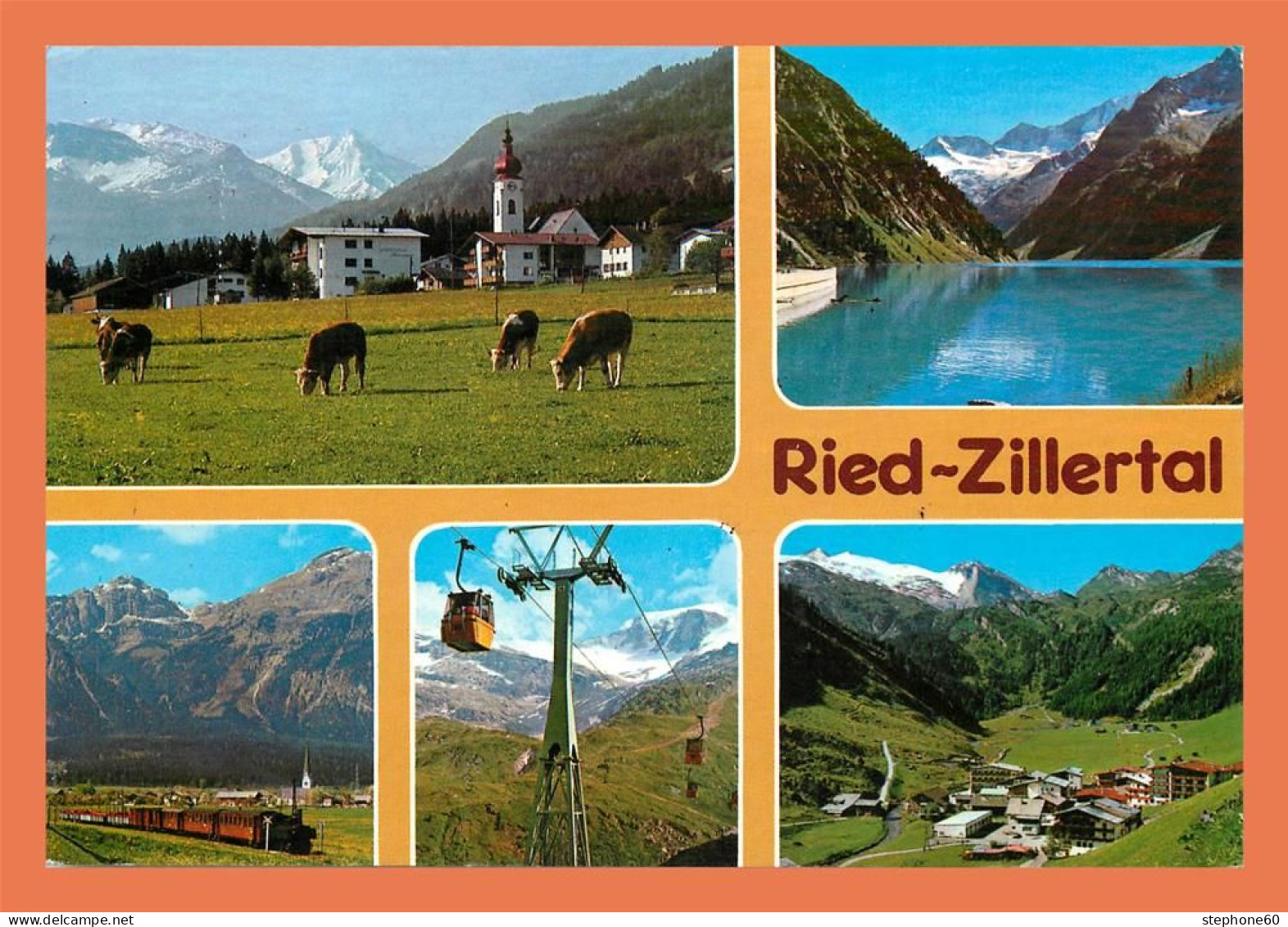 A627 / 183 Autriche RIED ZILLERTAL Multivues - Ohne Zuordnung