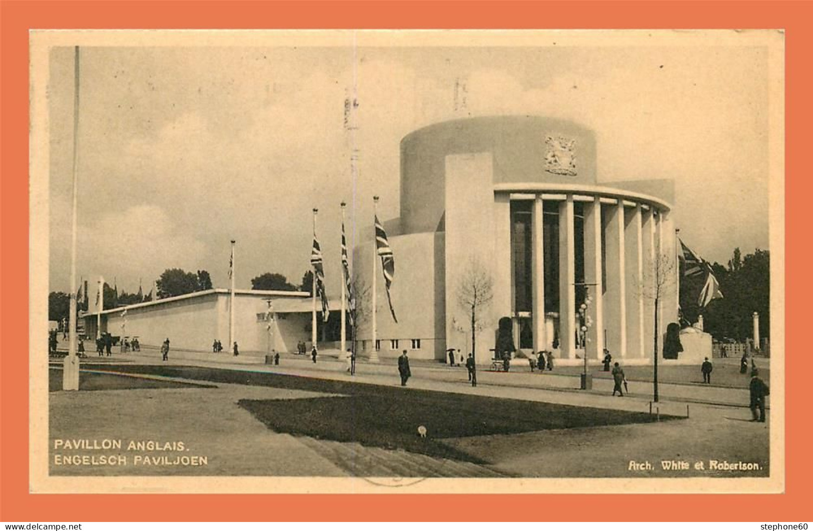 A634 / 035 BRUXELLES Exposition 1935 Pavillon Anglais - Ohne Zuordnung