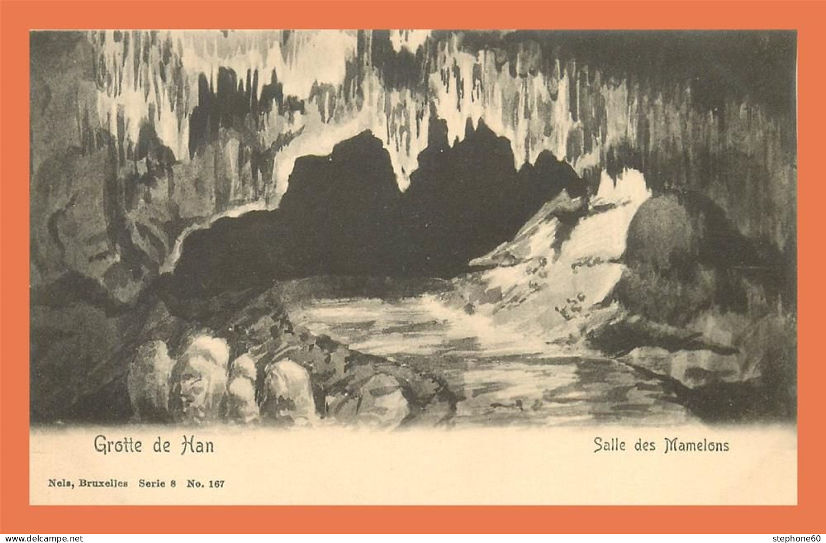 A637 / 229 Belgique Grotte De HAN Salle Des Mamelons - Non Classés