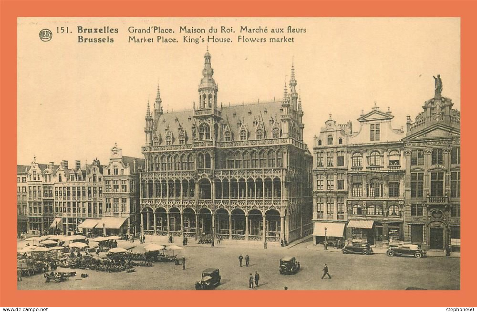 A643 / 183 BRUXELLES Grand Place Maison Du Roi - Ohne Zuordnung