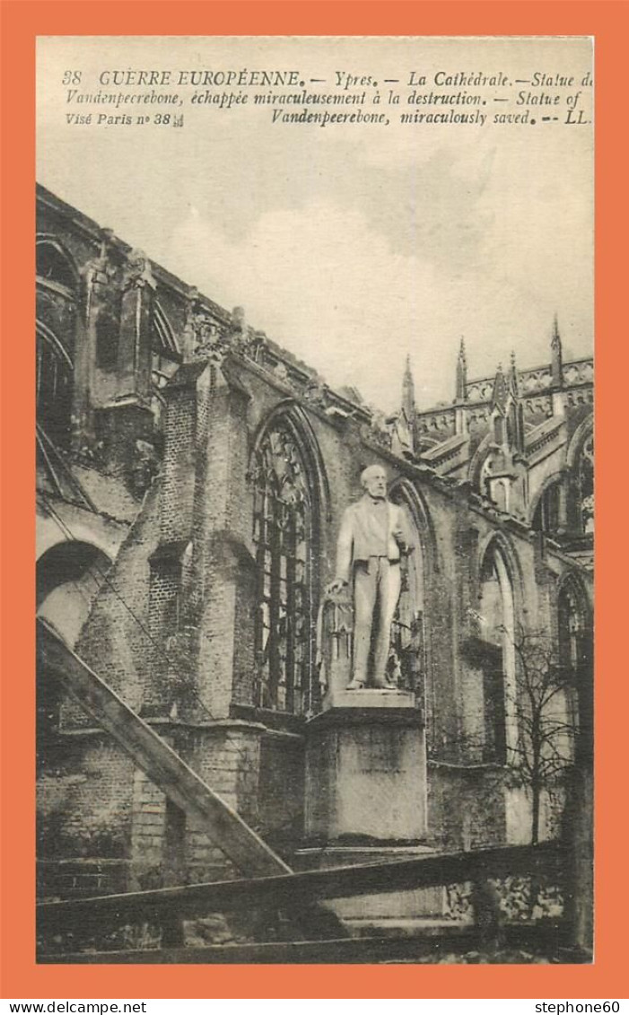 A644 / 405 IEPER Ypres Guerre Europeenne Cathedrale - Non Classés
