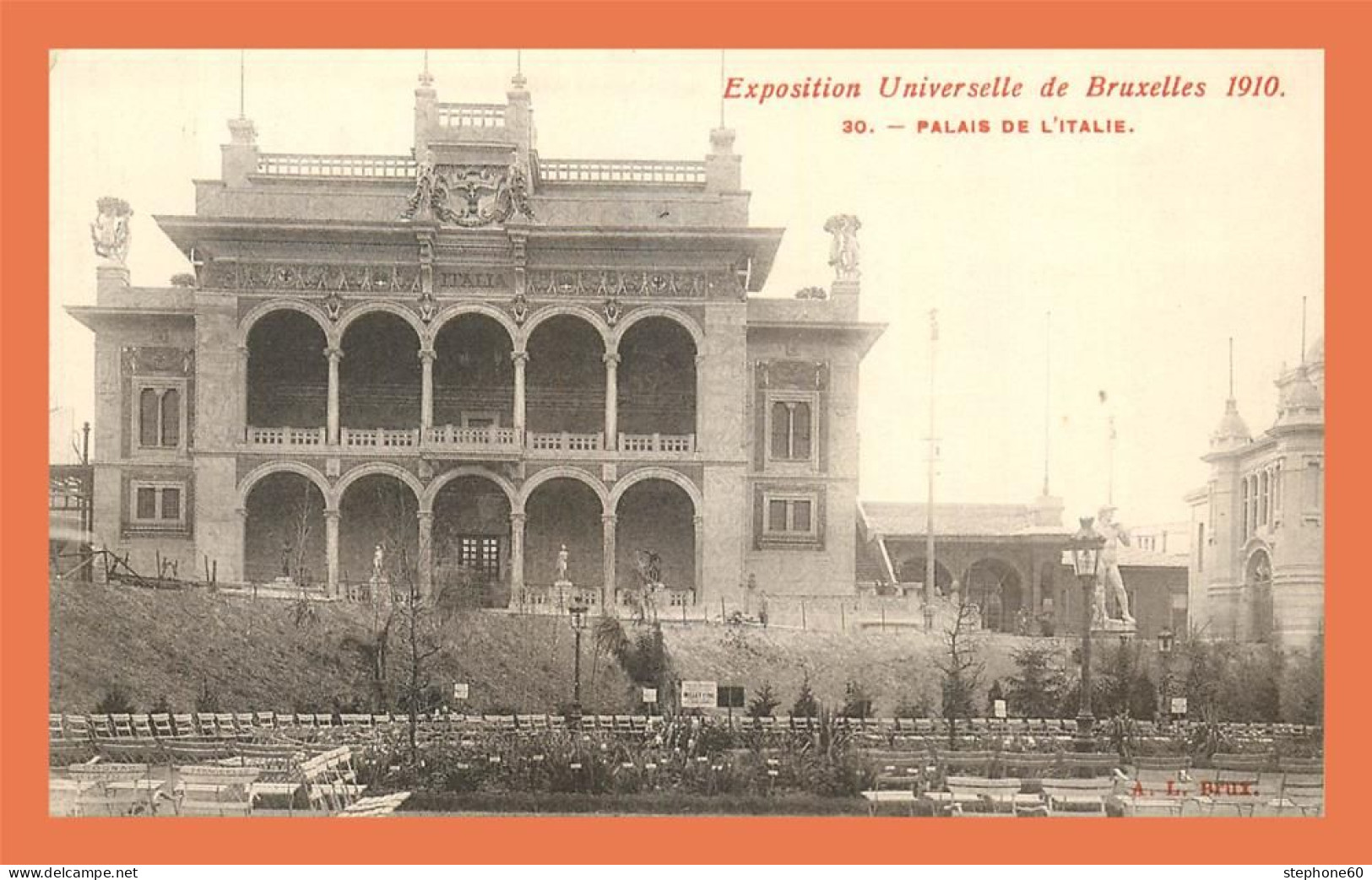 A641 / 031 BRUXELLES Exposition 1910 Palais De L'Italie - Non Classés