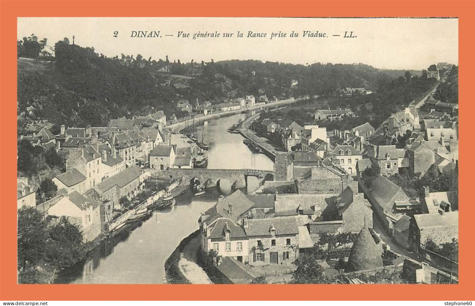 A641 / 049 DINANT Vue Générale Sur La Rance Prise Du Viaduc - Non Classés