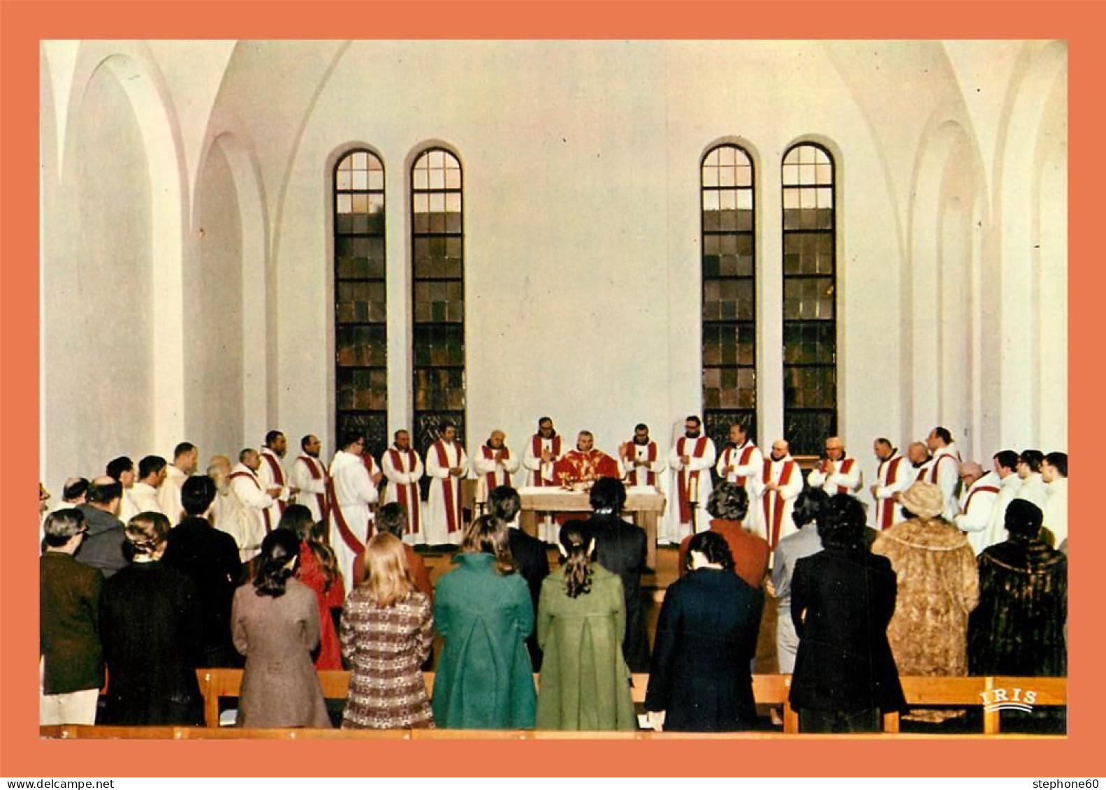 A646 / 533 Belgique Abbaye N. D. D'ORVAL Messe à La Chapelle - Non Classés