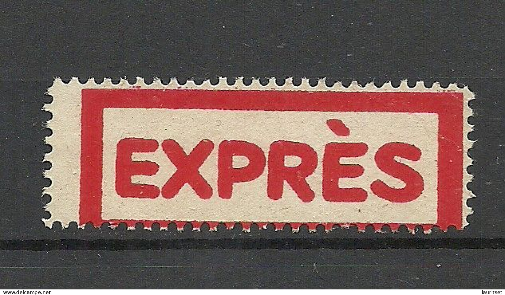 FINLAND FINNLAND ? EXPRES Label (*) - Cinderellas