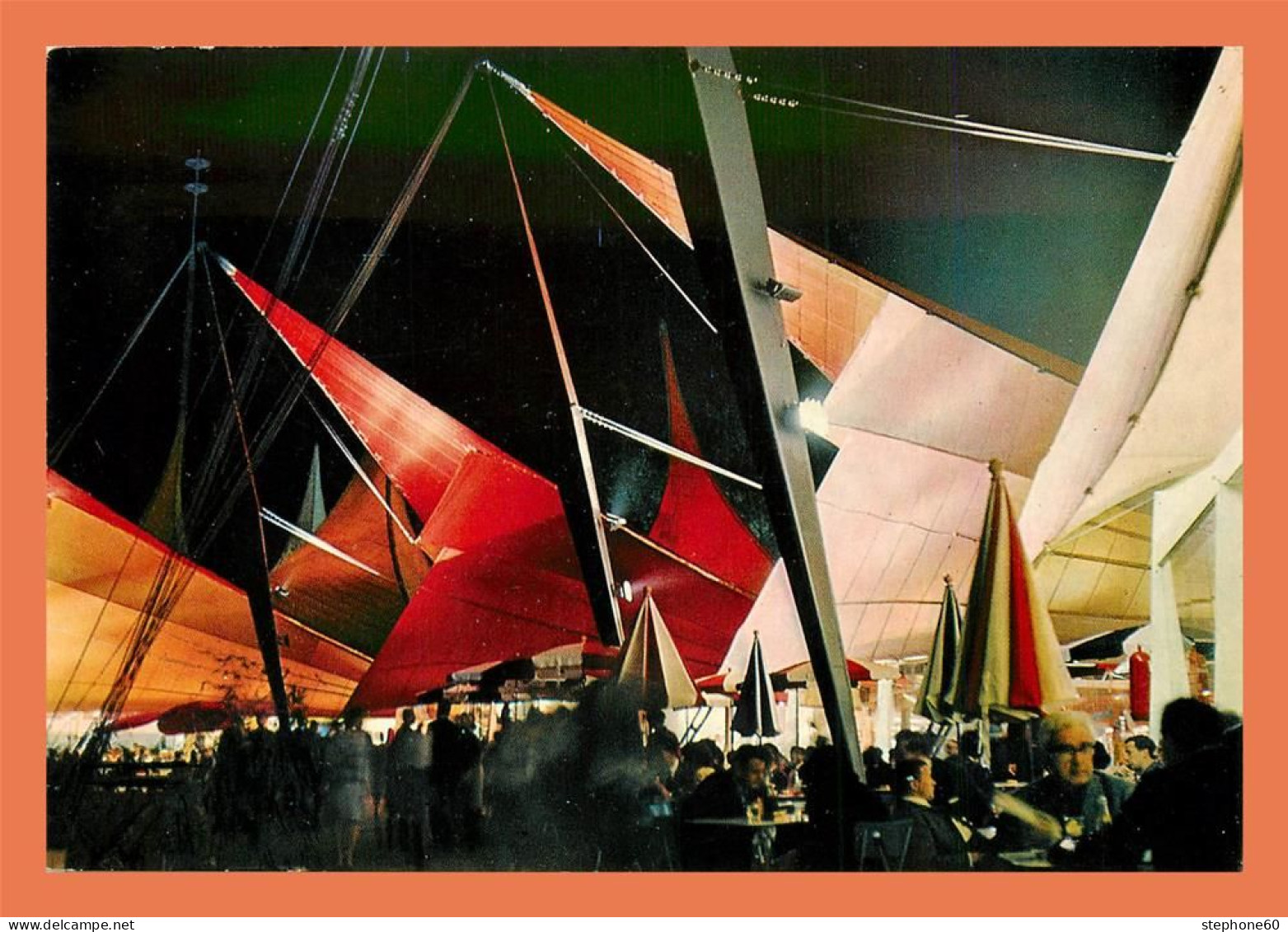 A652 / 305 LAUSANNE Exposition Nationale 1964 Port La Nuit - Port