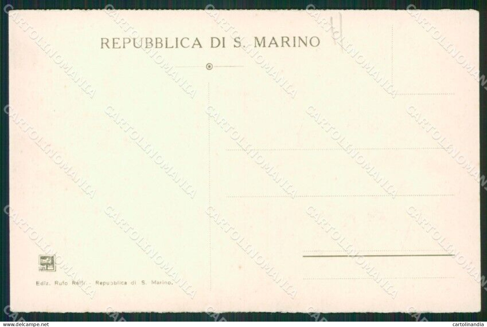 San Marino Palazzo Pubblico Cartolina MQ5592 - Saint-Marin
