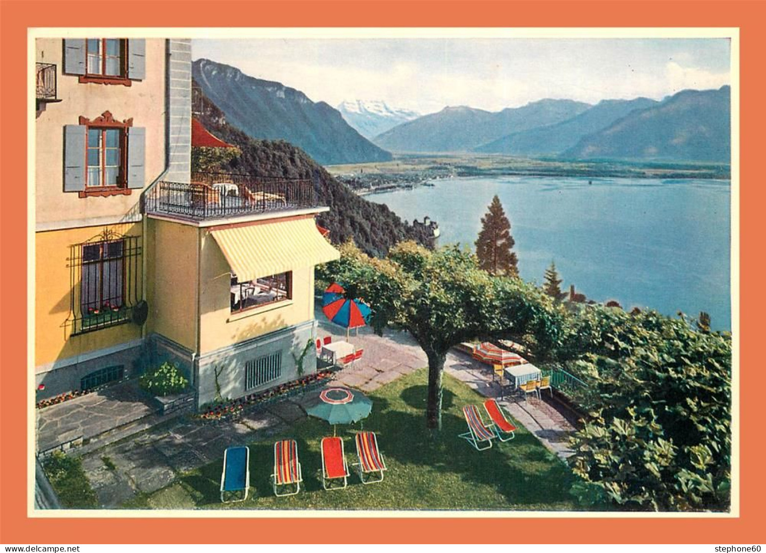 A649 / 333 Suisse Hotel Mont Fleuri Sur Montreux - Mon