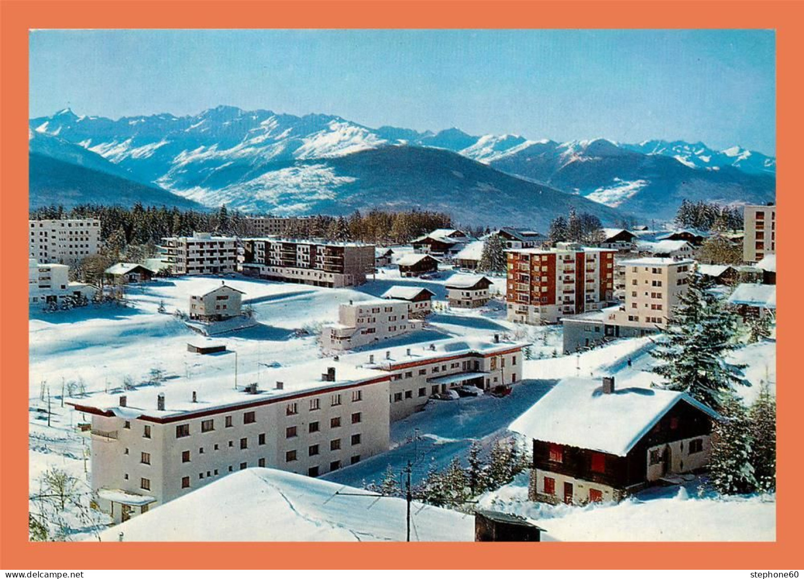 A647 / 005 Suisse CRANS SUR SIERRE Vue Générale - Crans