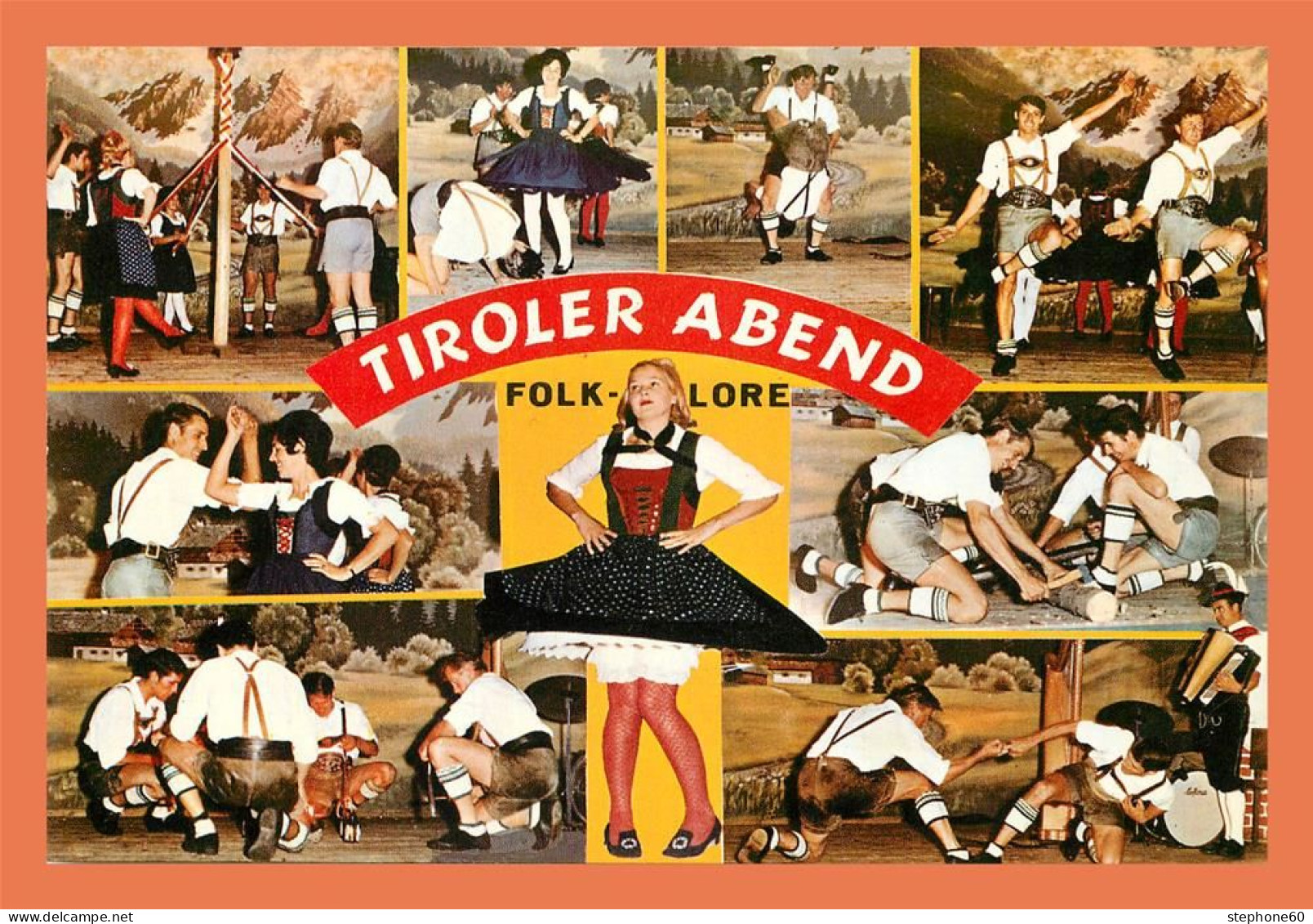 A653 / 343 Autriche TIROLER ABEND Folklore Multivues - Ohne Zuordnung