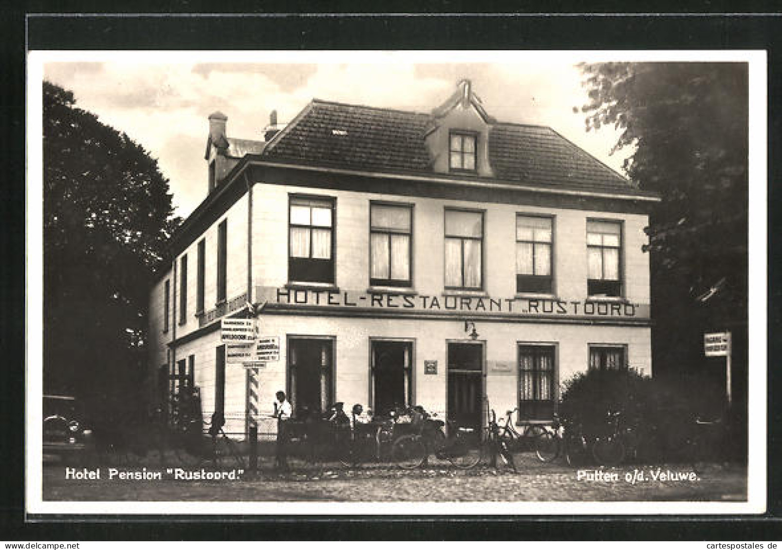 AK Putten O/d. Veluwe, Hotel Rustoord  - Putten