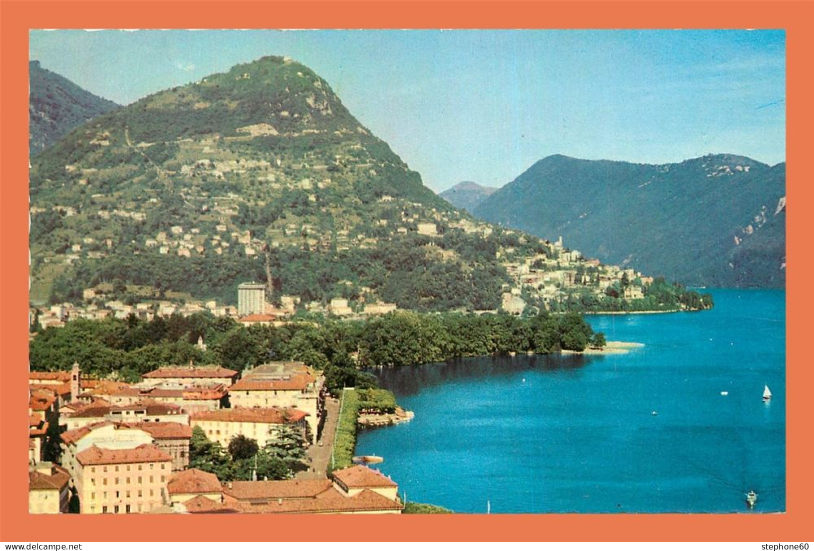 A666 / 179 Suisse LUGANO Monte Bre - Mon