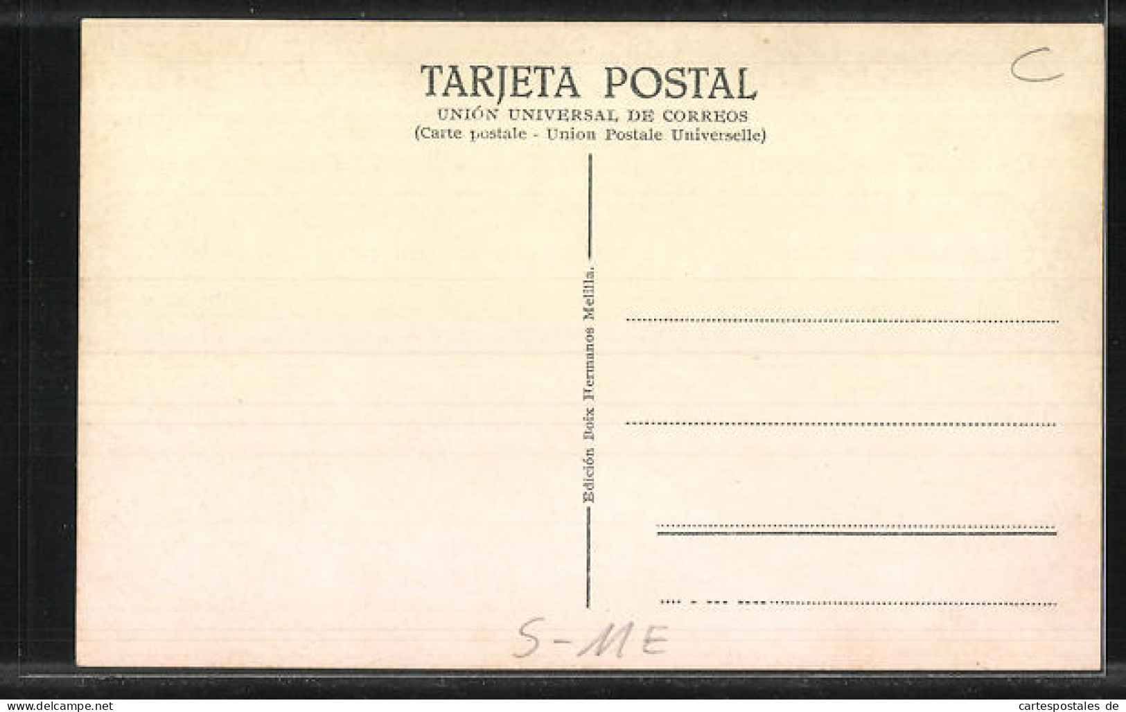 Postal Melilla, Vista General  - Melilla