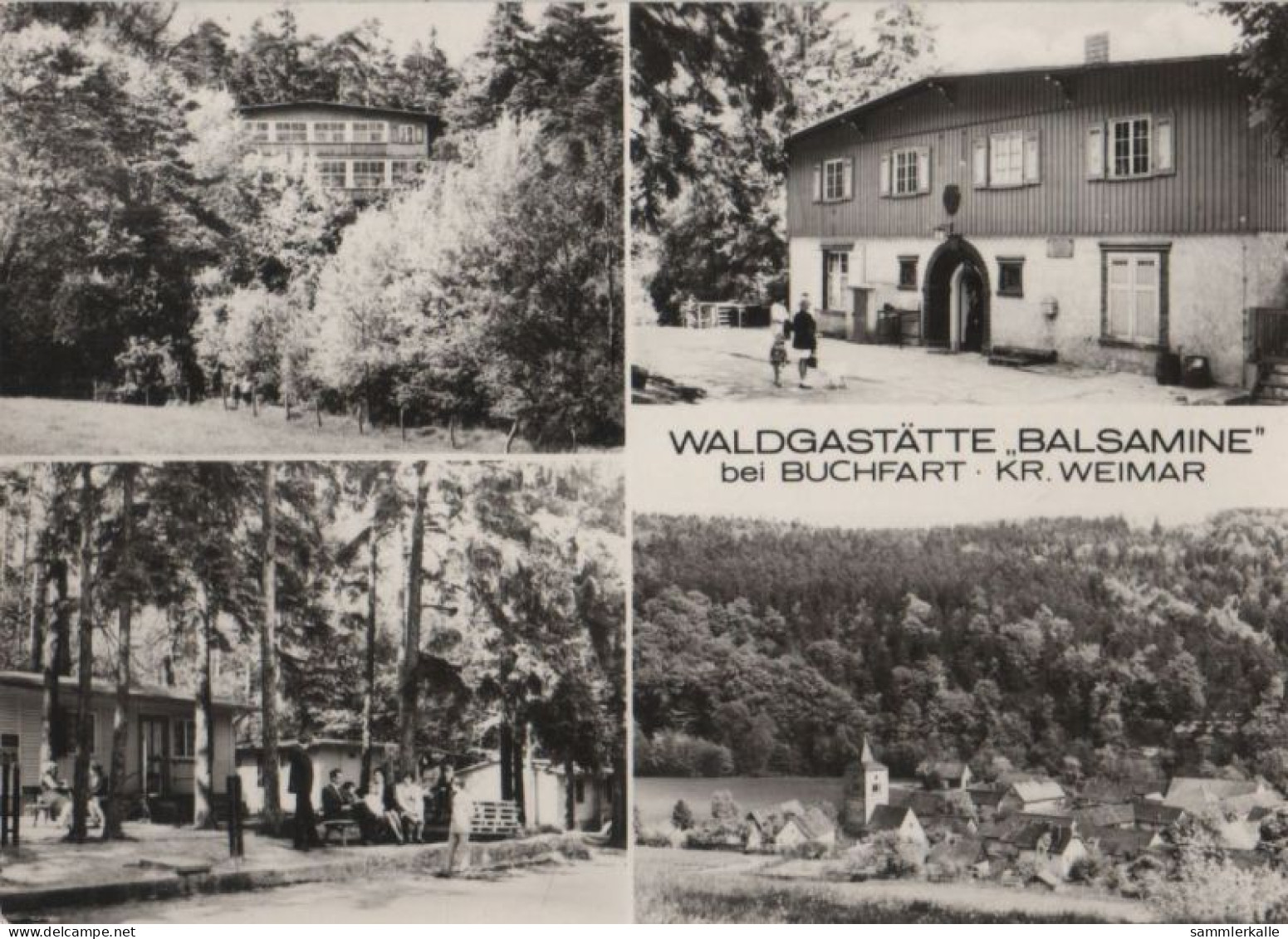 77886 - Buchfart - Waldgaststätte Balsamine - 1972 - Apolda