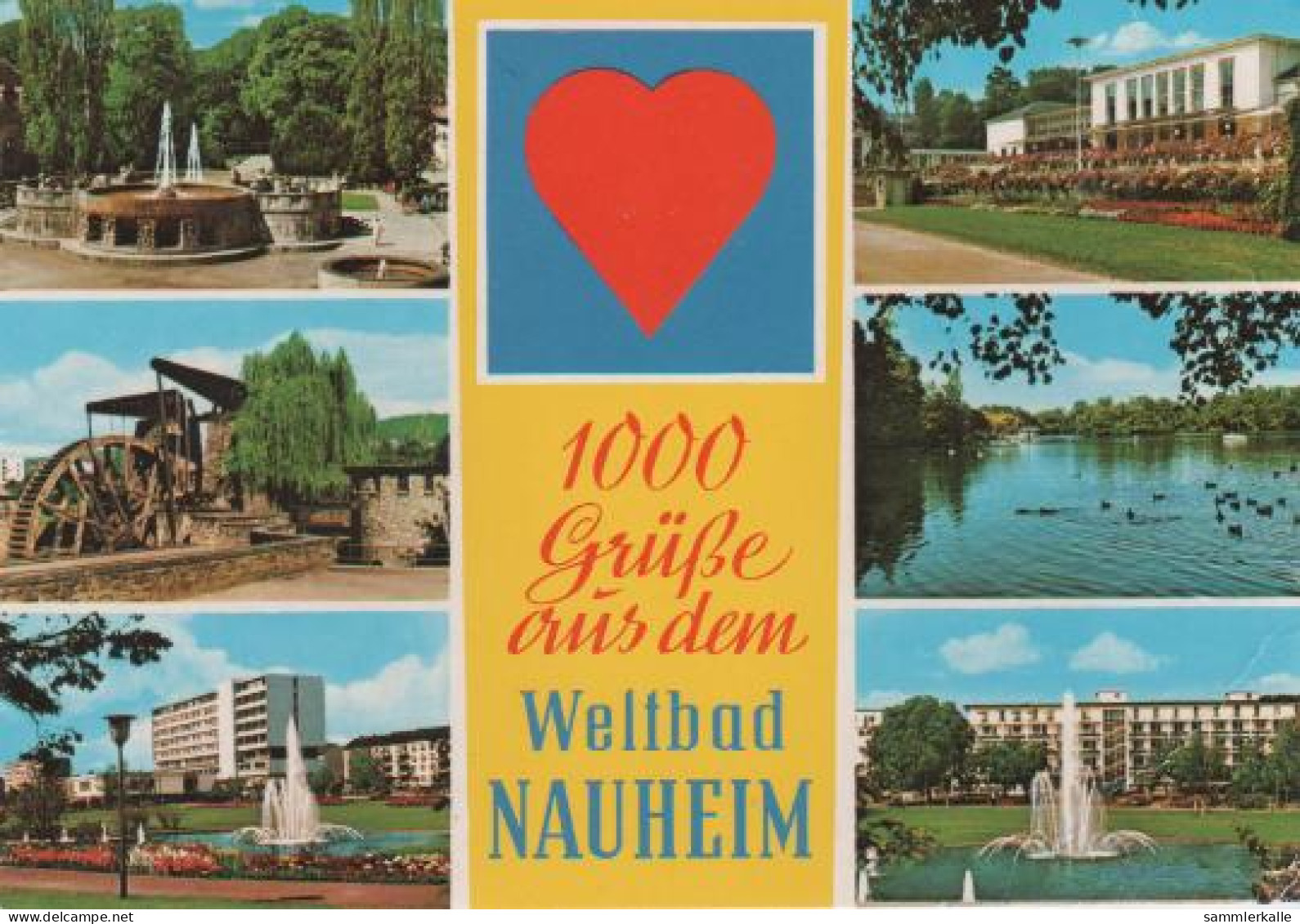 130 - 1000 Grüsse Aus Dem Weltbad Nauheim - 1986 - Gross-Gerau