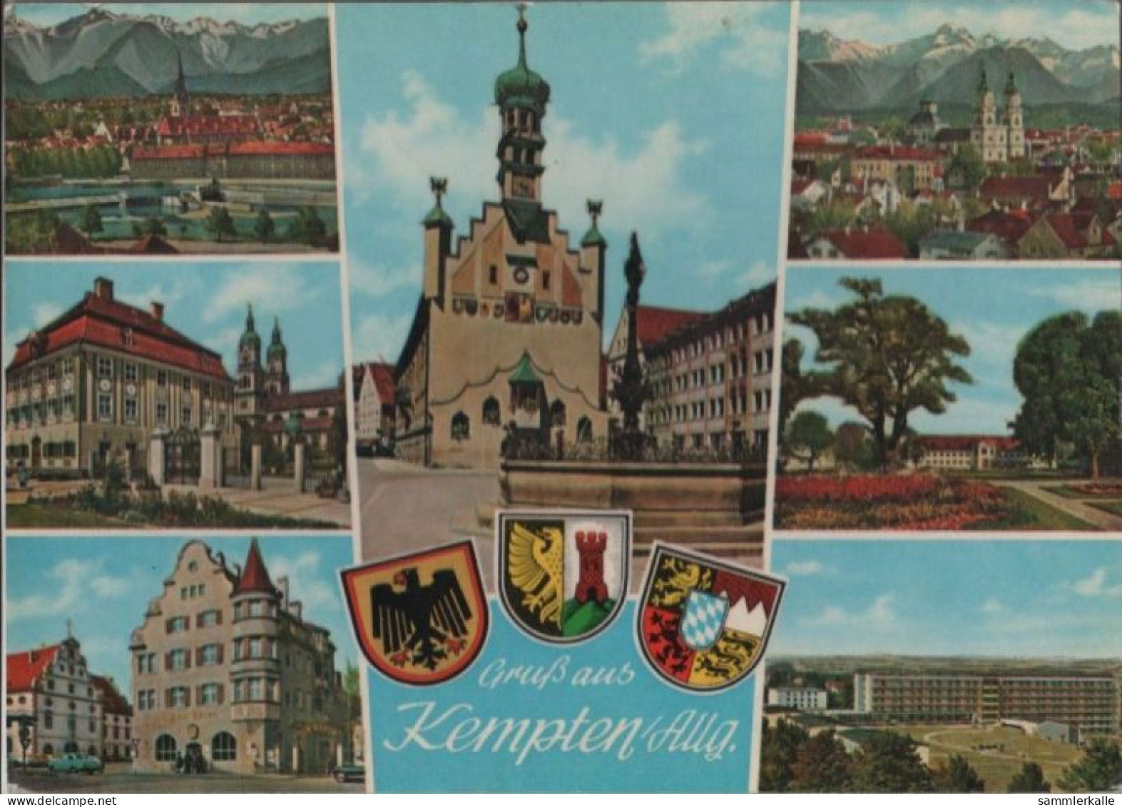 47952 - Kempten - 7 Teilbilder - 1970 - Kempten