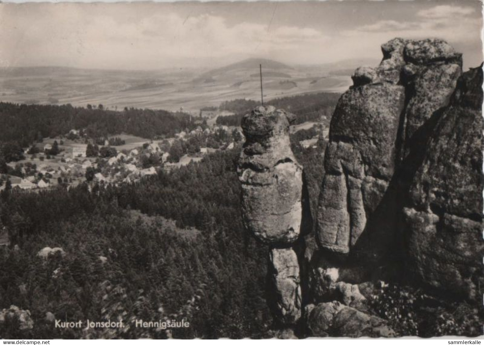 82274 - Jonsdorf - Hennigsäule - Ca. 1960 - Jonsdorf