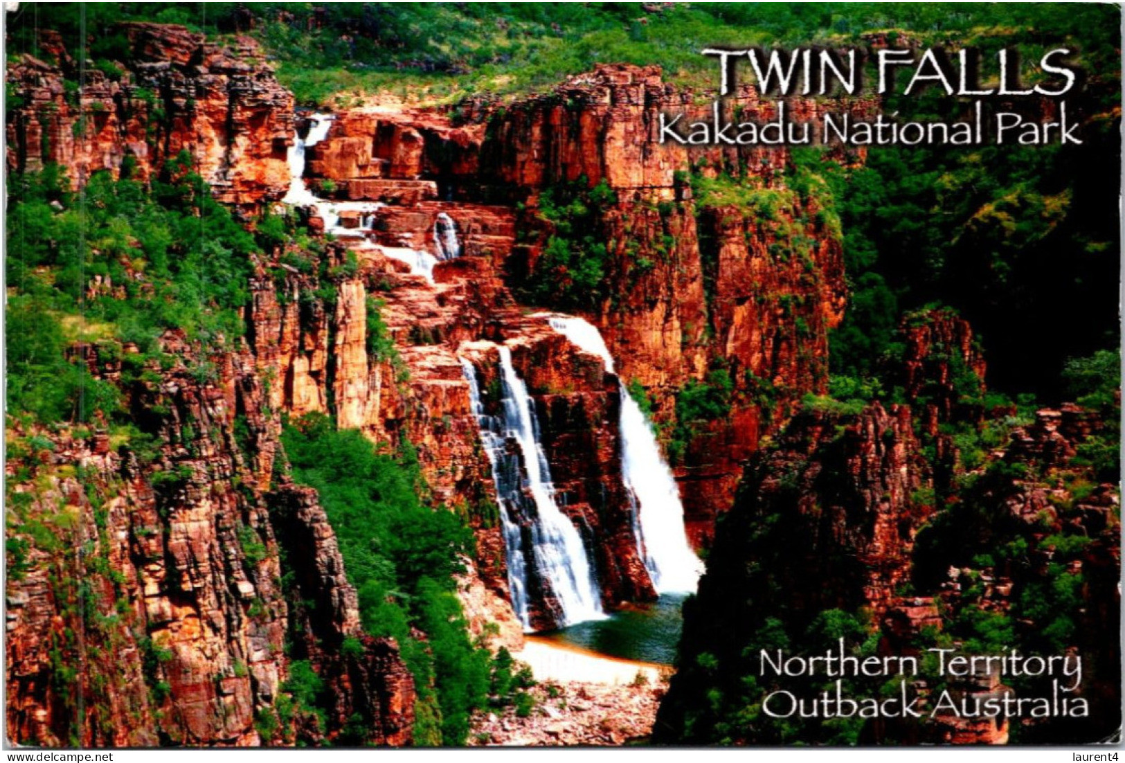 14-4-2024 (2 Z 1) Australia - NT - Twin Falls (posted) - Zonder Classificatie