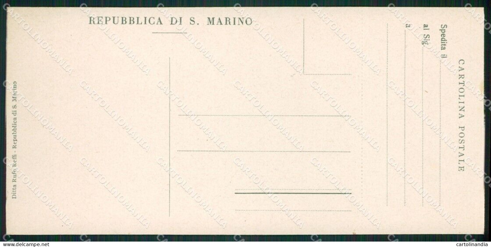 San Marino Capitani Reggenti Mini Cartolina E Cartolina MQ5747 - Saint-Marin