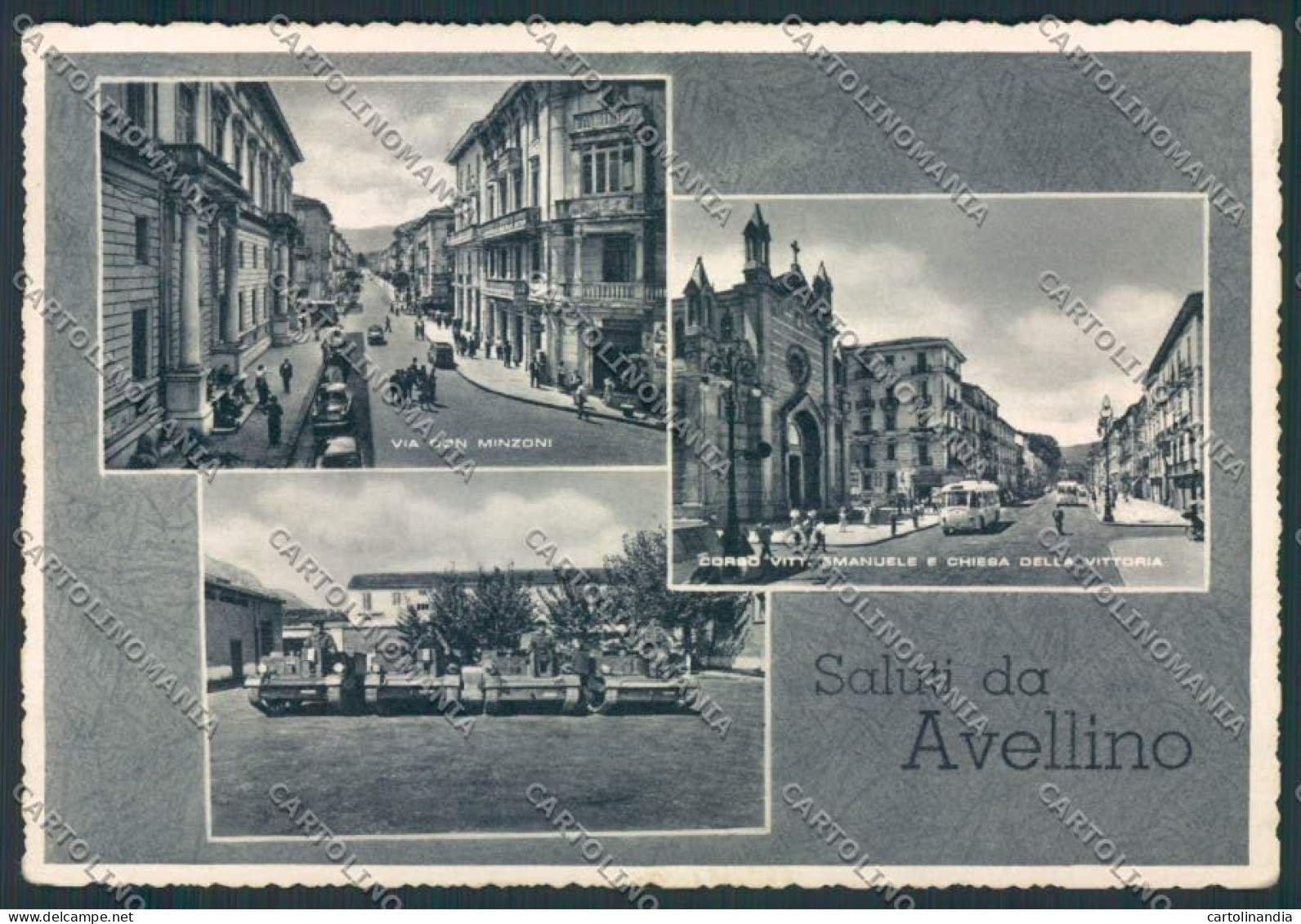 Avellino Città FG Cartolina MV8165 - Avellino