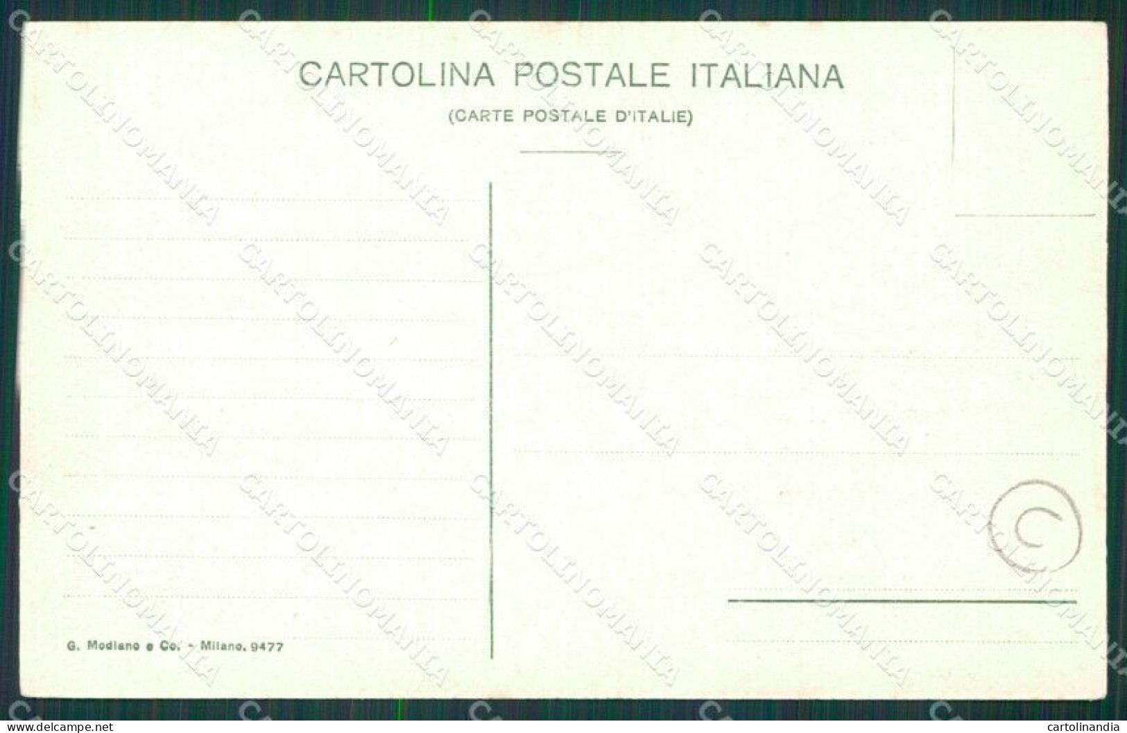 Catanzaro Terremoto Delle Calabrie Cartolina QZ4114 - Catanzaro