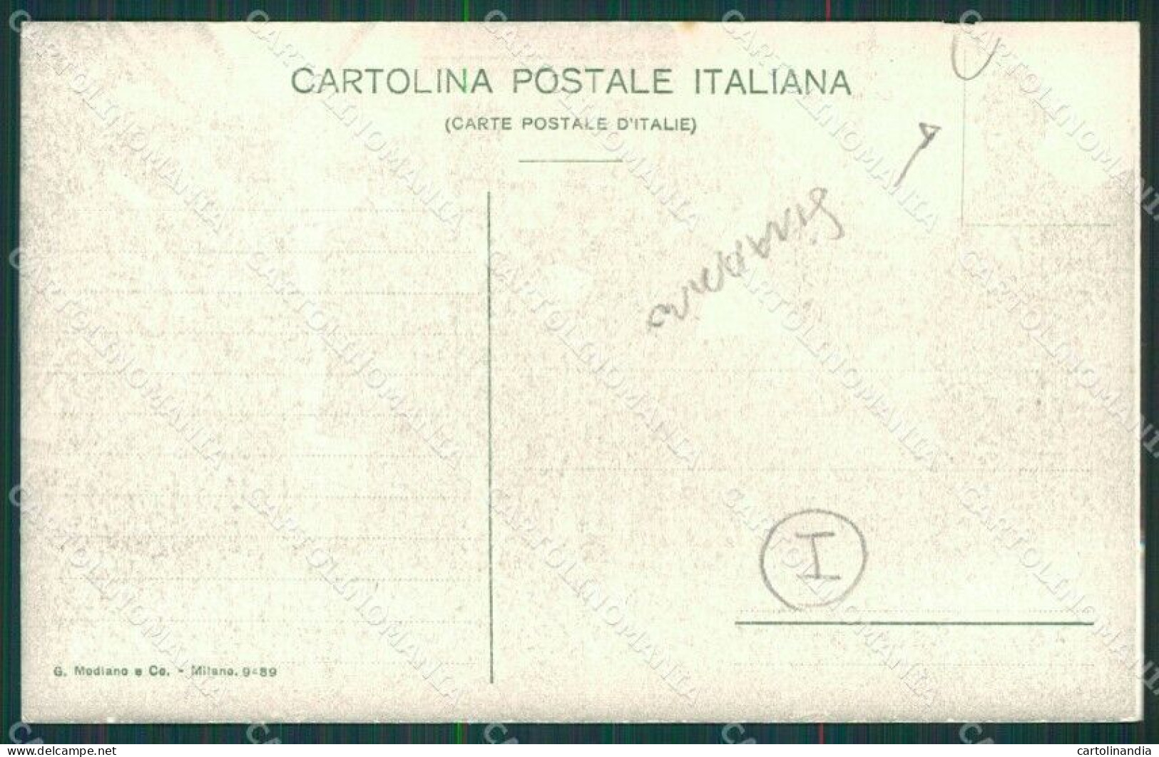 Catanzaro Terremoto Delle Calabrie STRAPPINO Cartolina QZ4132 - Catanzaro