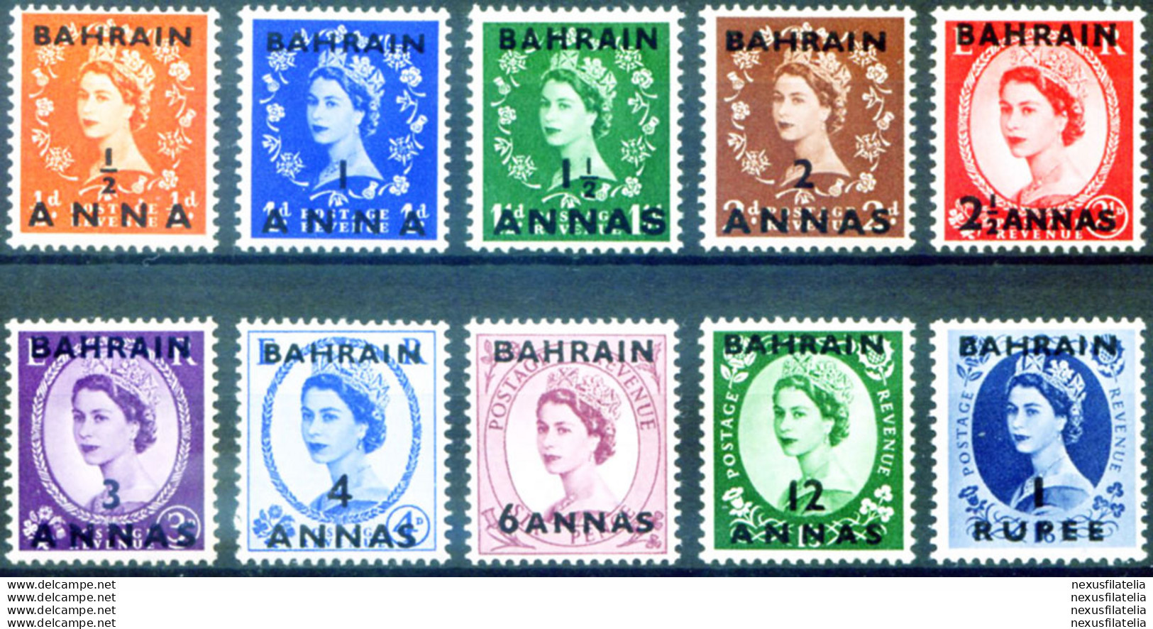 Soprastampati 1952. - Bahrein (1965-...)