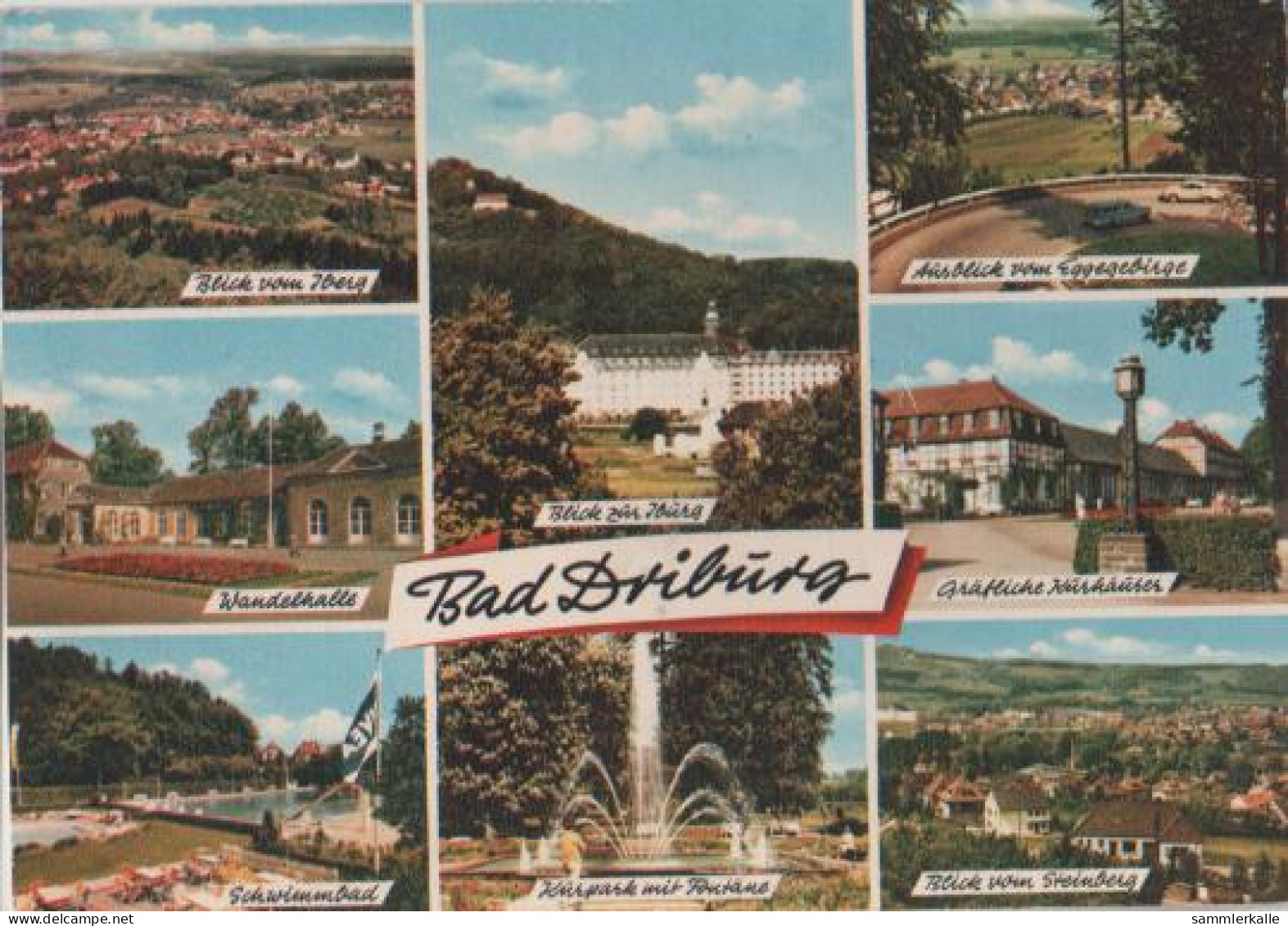 25224 - Bad Driburg U.a. Blick Vom Steinberg - 1967 - Bad Driburg