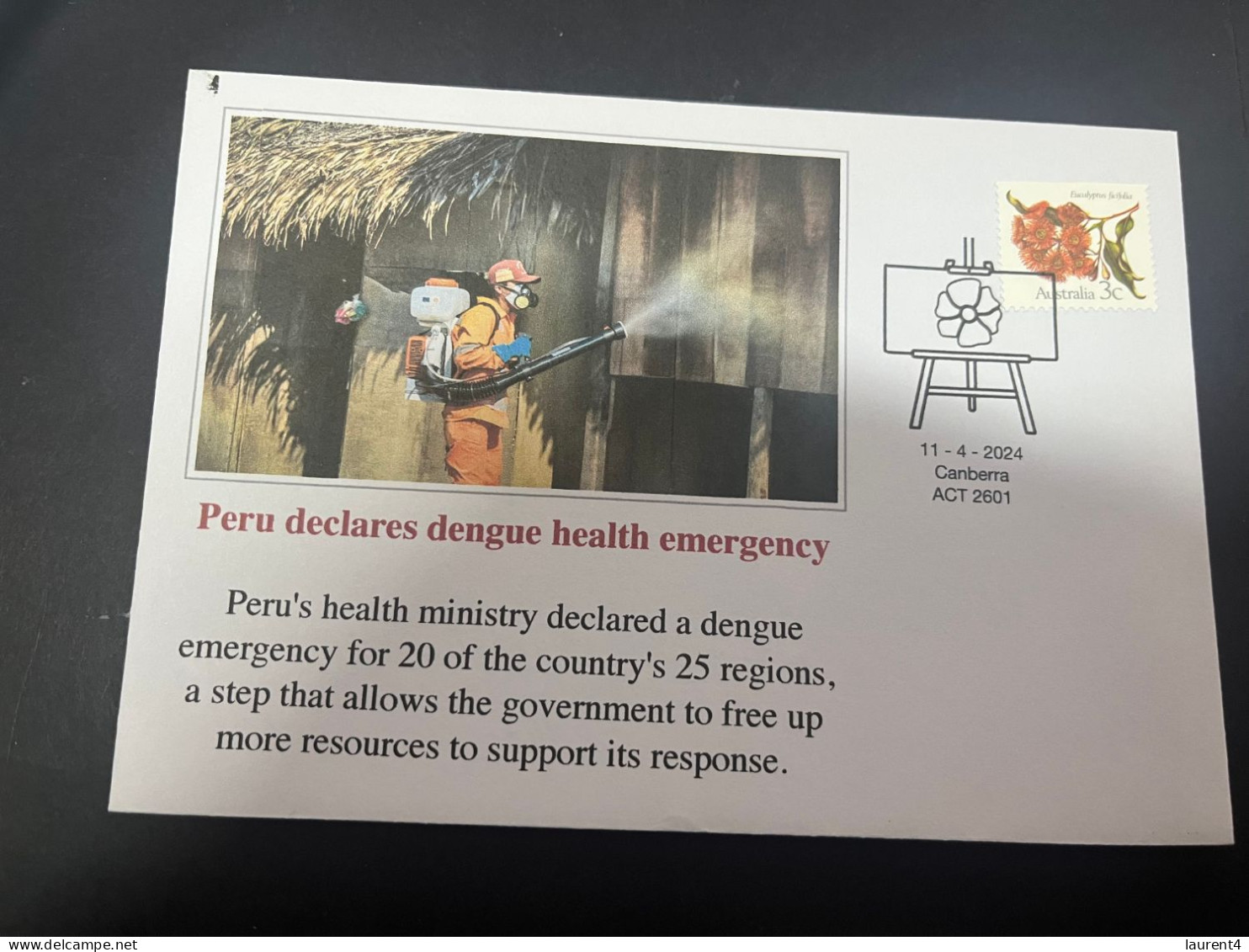 14-4-2024 (2 Z 2) Peru Declared Dengue (mosquito Born Desease) Heath Emergency (11-4-2024) - Disease