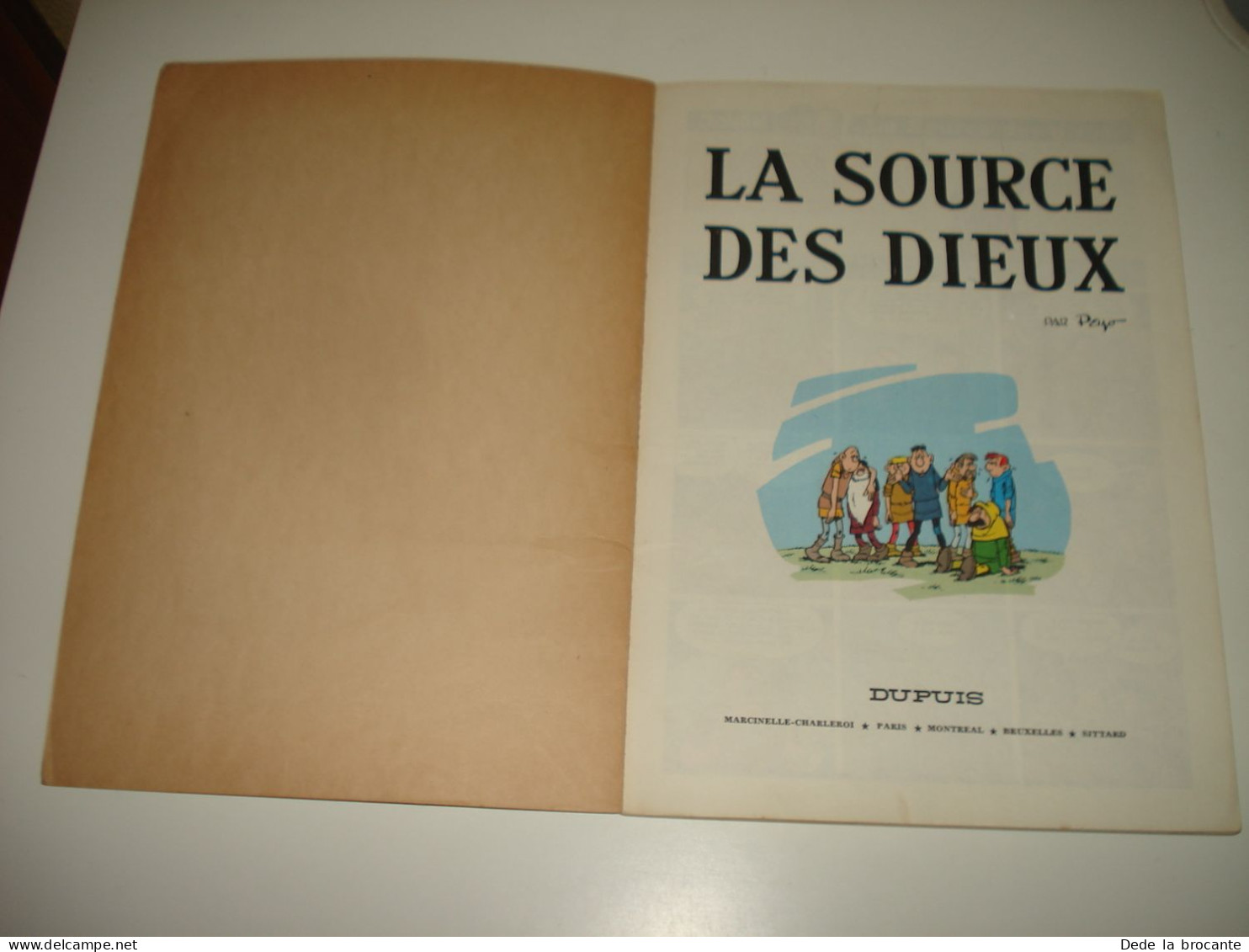 C54 / Johan Et Pirouit N°6  " La Source Des Dieux  " Re Belge  1971 - Petit Prix - Johan Et Pirlouit