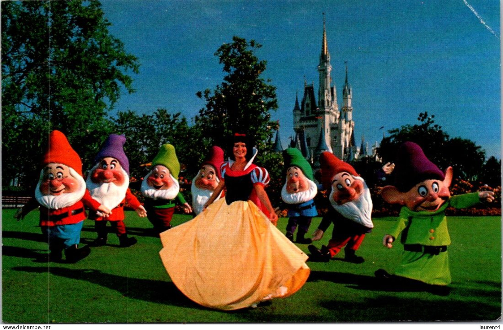 14-4-2024 (2 Z 2) OLDER - (posted) Disney - Snow White & Seven Dwarfs (Blanche Neige) - Altri & Non Classificati