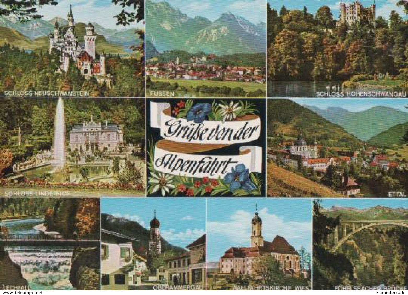 19002 - Oberammergau - Grüsse Von Den Alpen - 1983 - Oberammergau