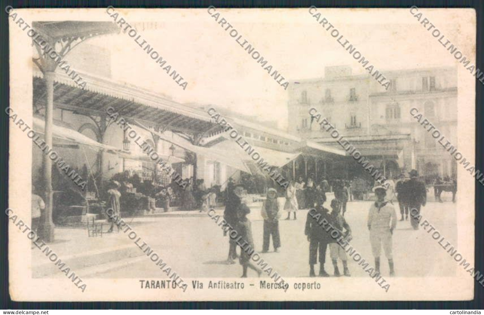 Taranto Città Mercato Cartolina MV5535 - Taranto